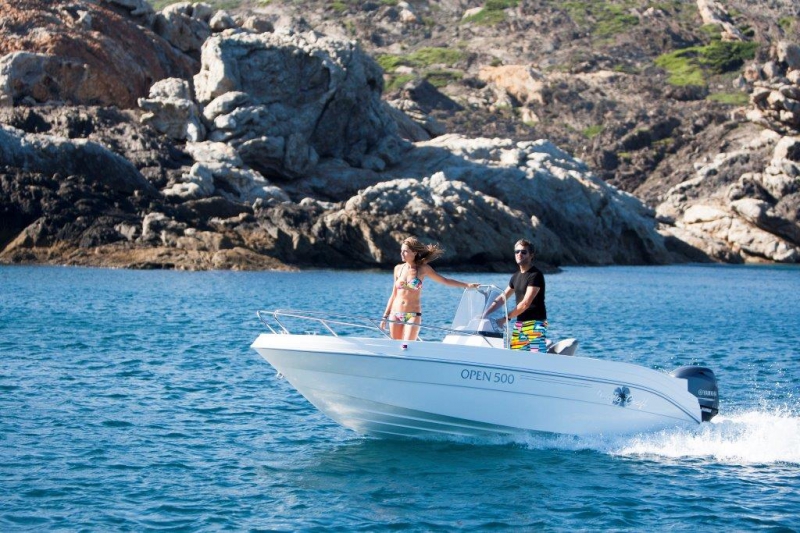 Bateau avec permis