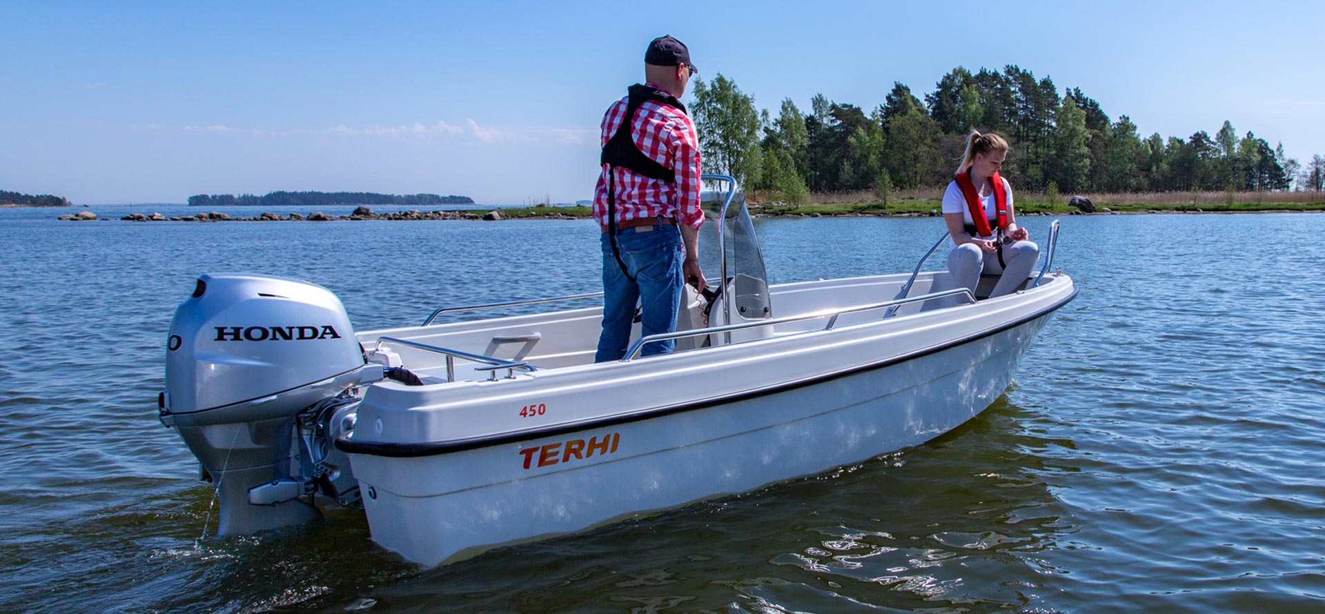Bateau avec permis